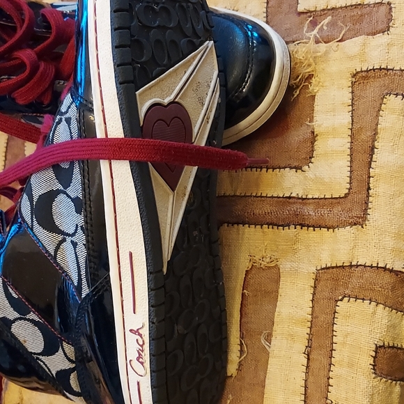 Coach Signature sneakers, black with Ted trim - Picture 4 of 6